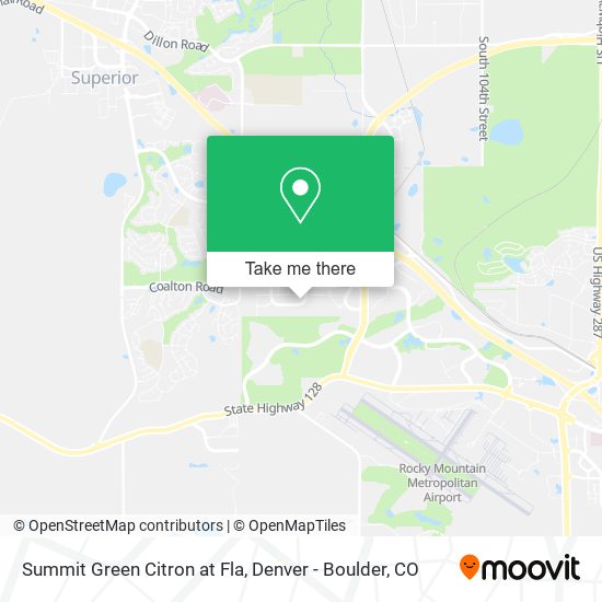 Summit Green Citron at Fla map