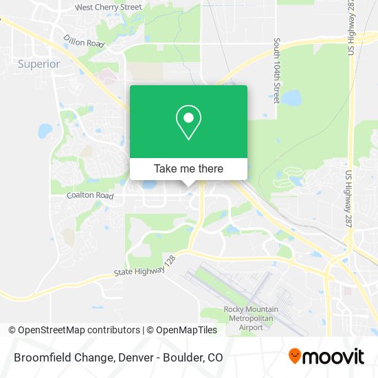 Broomfield Change map