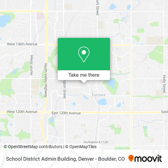 School District Admin Building map