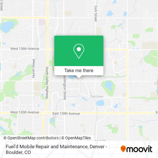 Mapa de Fuel'd Mobile Repair and Maintenance