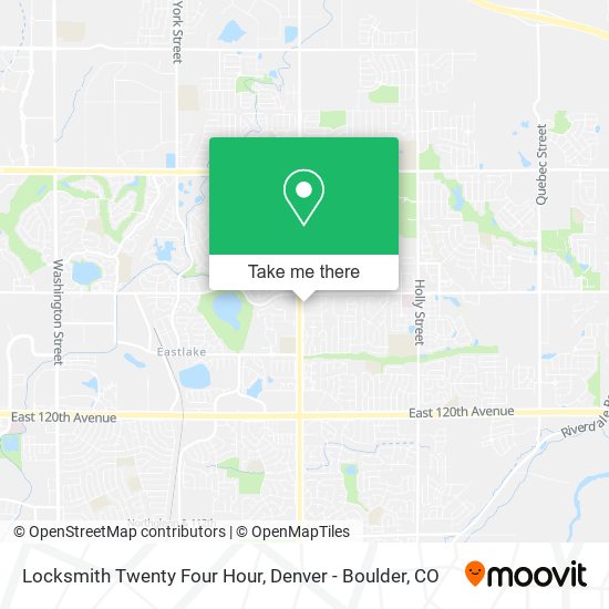 Mapa de Locksmith Twenty Four Hour
