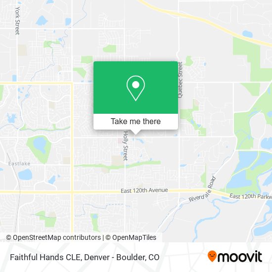 Faithful Hands CLE map