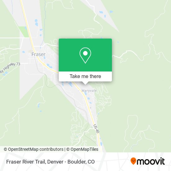 Fraser River Trail map