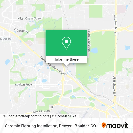 Ceramic Flooring Installation map