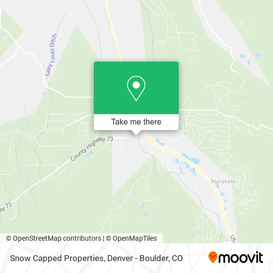 Snow Capped Properties map