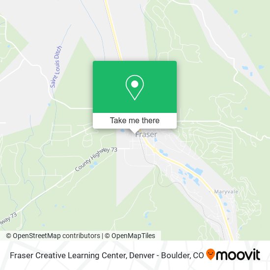 Fraser Creative Learning Center map