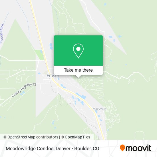Mapa de Meadowridge Condos