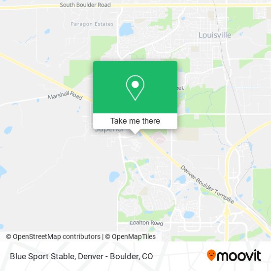 Mapa de Blue Sport Stable