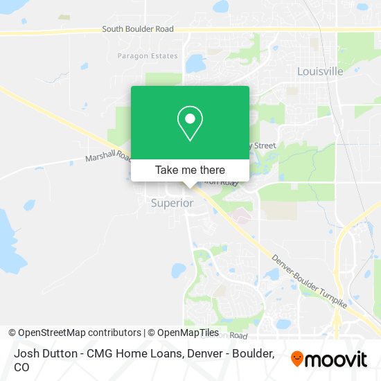 Mapa de Josh Dutton - CMG Home Loans