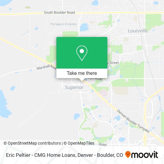 Eric Peltier - CMG Home Loans map