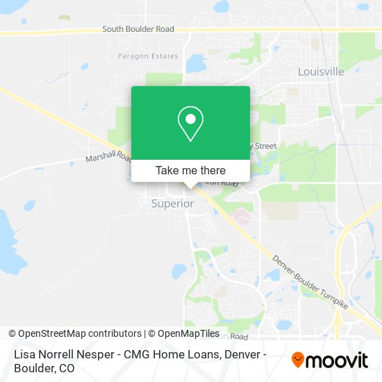 Lisa Norrell Nesper - CMG Home Loans map