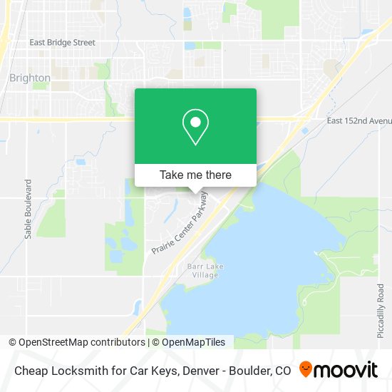 Cheap Locksmith for Car Keys map