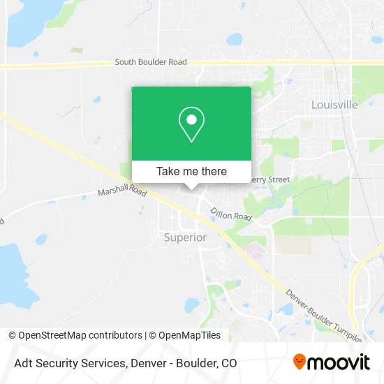 Adt Security Services map