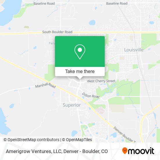 Mapa de Amerigrow Ventures, LLC