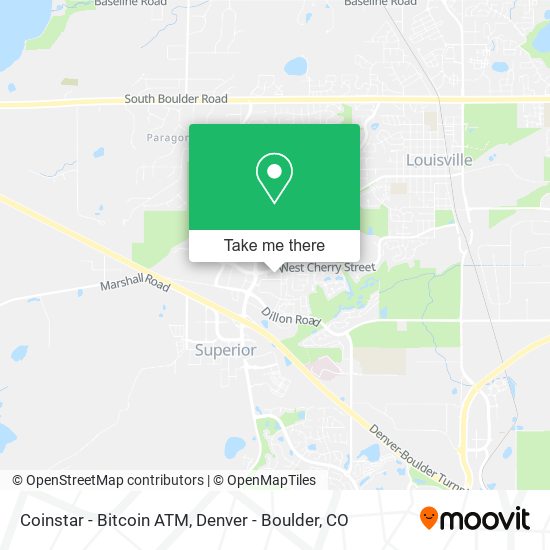Coinstar - Bitcoin ATM map