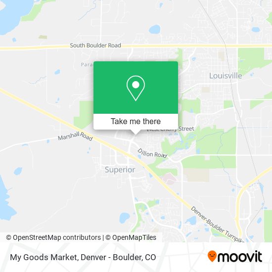 My Goods Market map