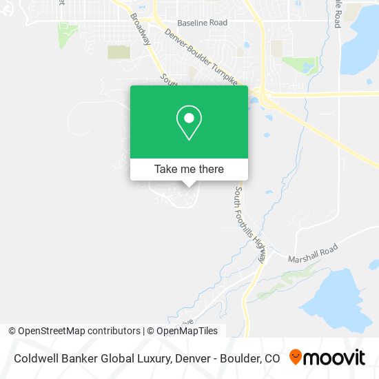 Coldwell Banker Global Luxury map