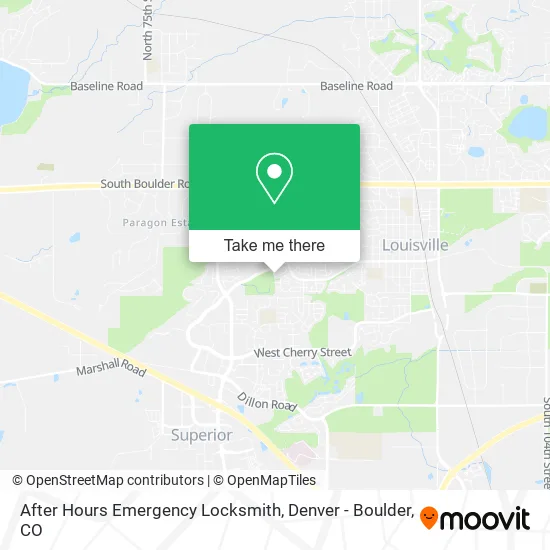 After Hours Emergency Locksmith map