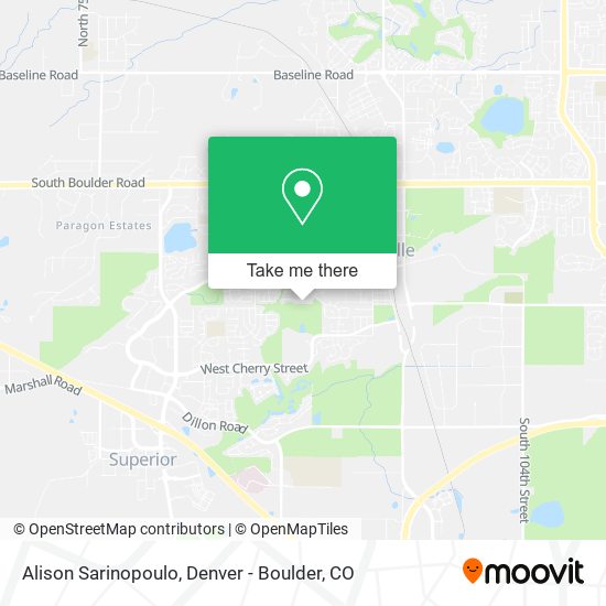Alison Sarinopoulo map