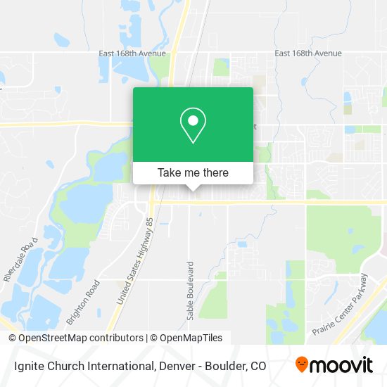 Ignite Church International map
