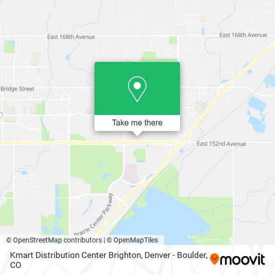 Mapa de Kmart Distribution Center Brighton