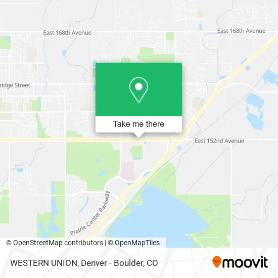 WESTERN UNION map