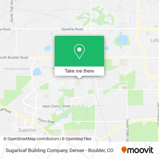 Sugarloaf Building Company map