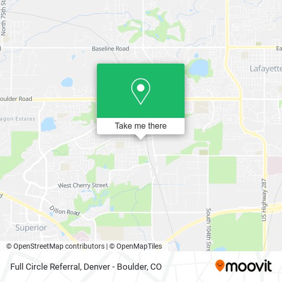 Full Circle Referral map