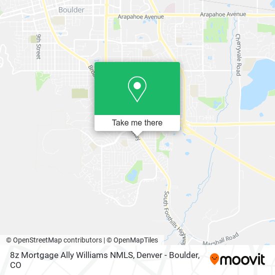 8z Mortgage Ally Williams NMLS map