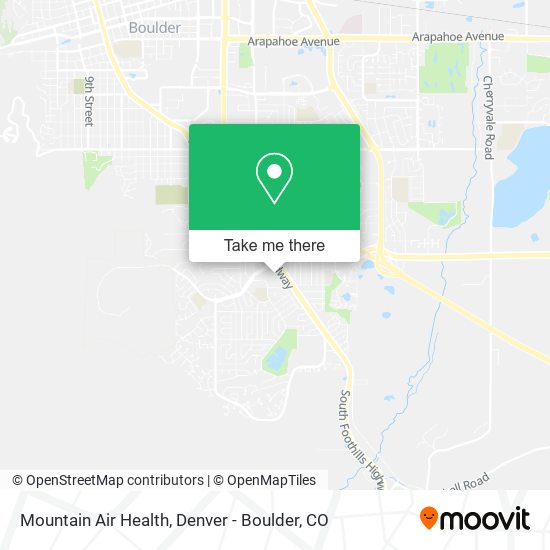 Mapa de Mountain Air Health