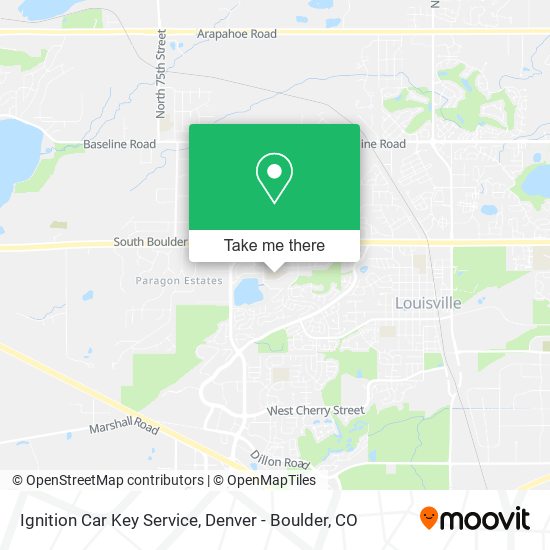 Ignition Car Key Service map