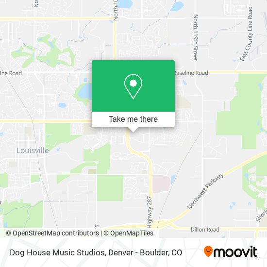 Dog House Music Studios map