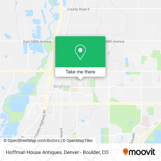 Hoffman House Antiques map