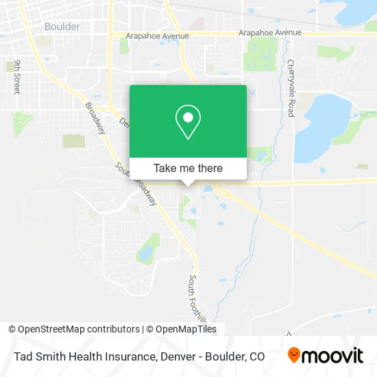 Tad Smith Health Insurance map