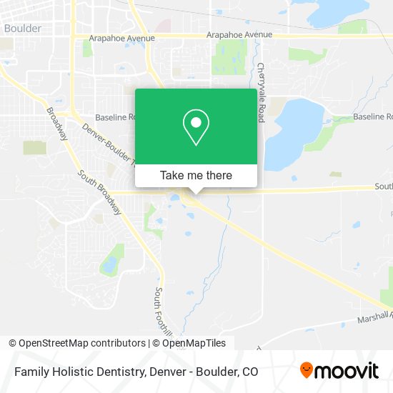 Family Holistic Dentistry map