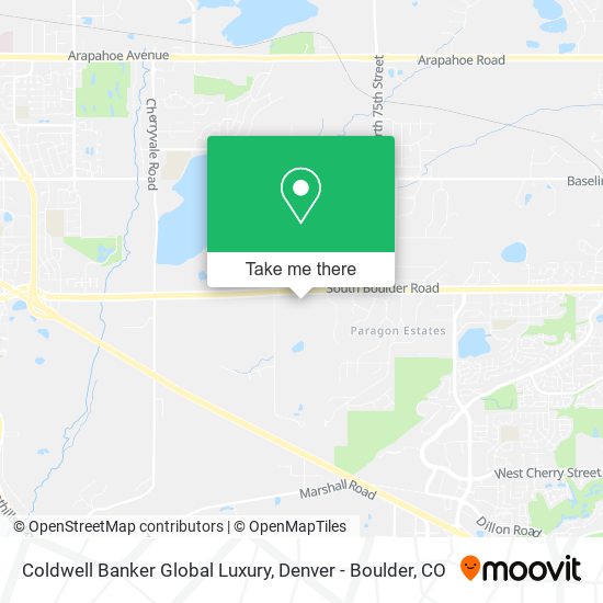 Coldwell Banker Global Luxury map