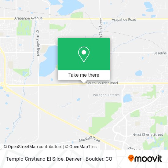 Mapa de Templo Cristiano El Siloe