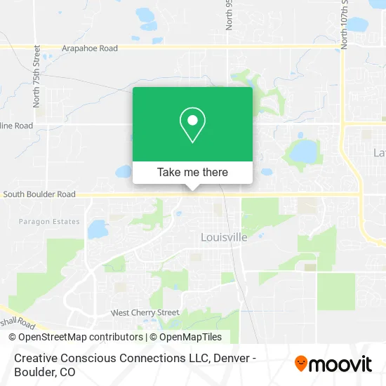 Creative Conscious Connections LLC map