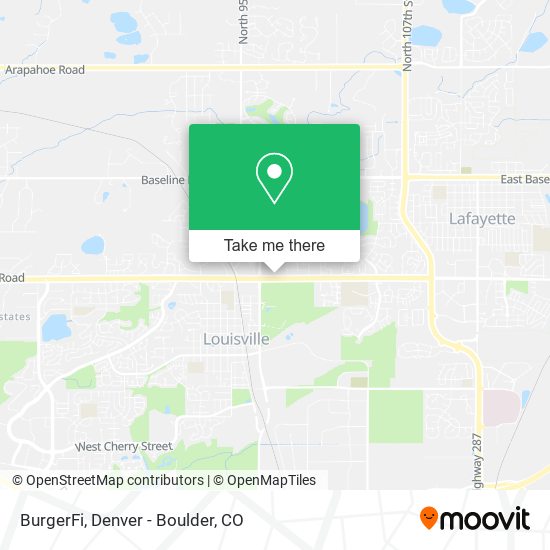 BurgerFi map