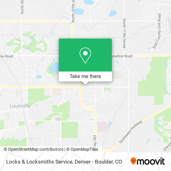 Locks & Locksmiths Service map