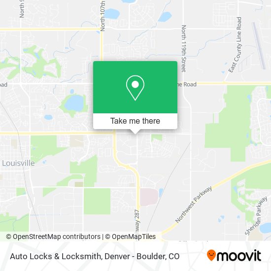 Auto Locks & Locksmith map