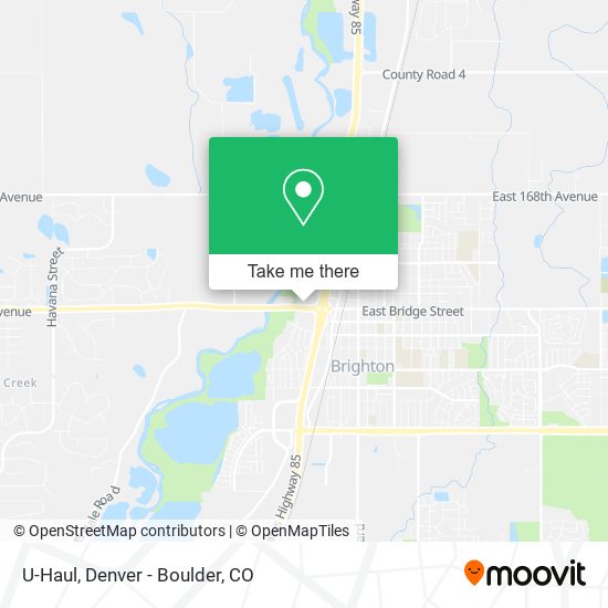 Mapa de U-Haul