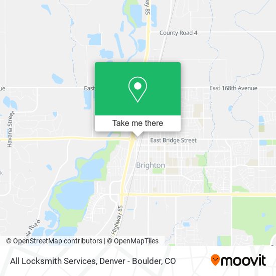 All Locksmith Services map