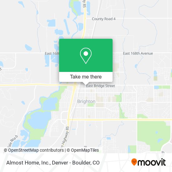 Almost Home, Inc. map