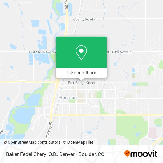 Baker Fedel Cheryl O.D. map