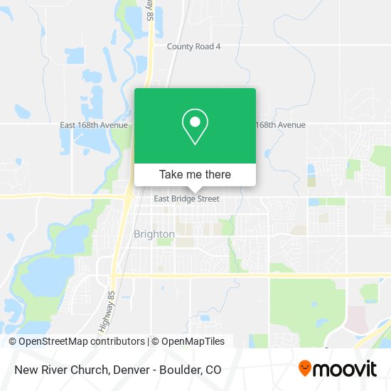 New River Church map