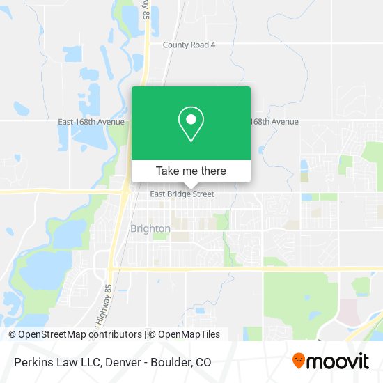 Perkins Law LLC map