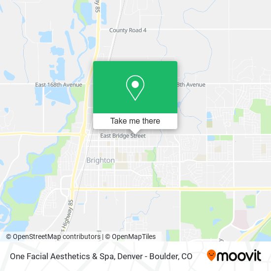 One Facial Aesthetics & Spa map