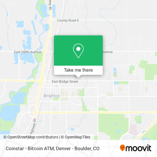 Coinstar - Bitcoin ATM map