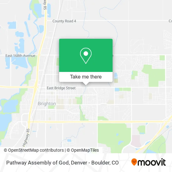 Pathway Assembly of God map